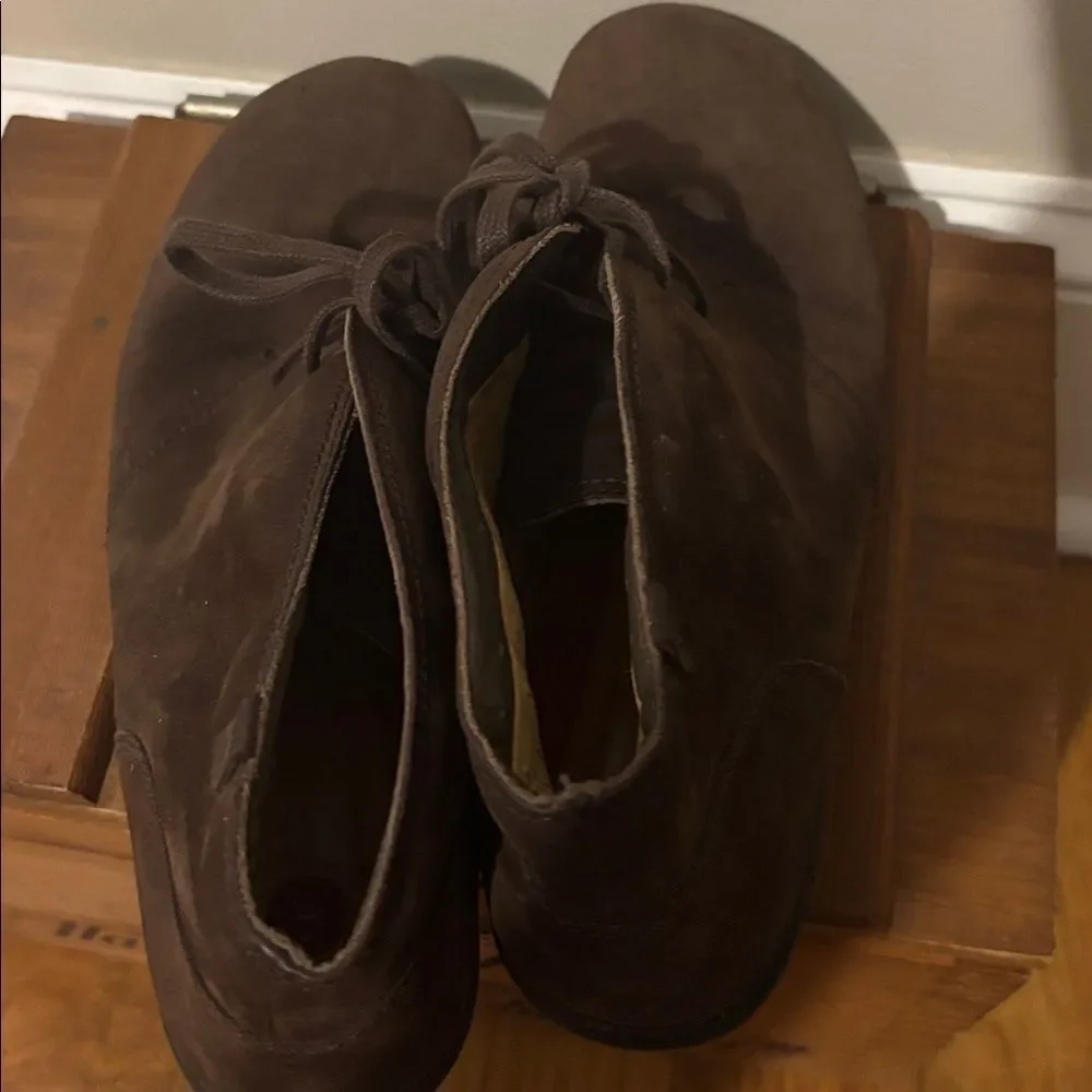 Clarks mens boots lace